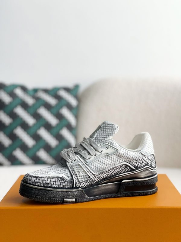 「#3315」 LOUIS VUITTON TRAINER SNEAKERS - Image 4