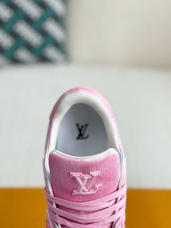 「#3317」 LOUIS VUITTON TRAINER SNEAKERS - Image 9