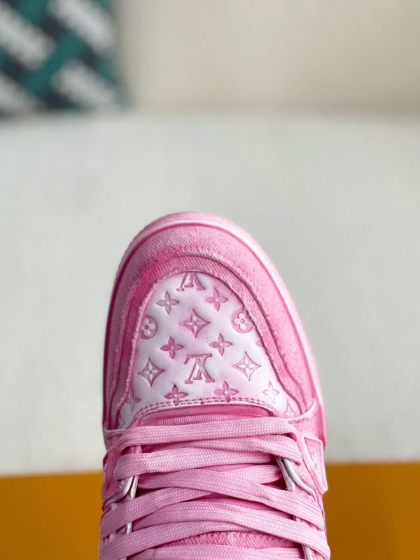 「#3317」 LOUIS VUITTON TRAINER SNEAKERS - Image 8