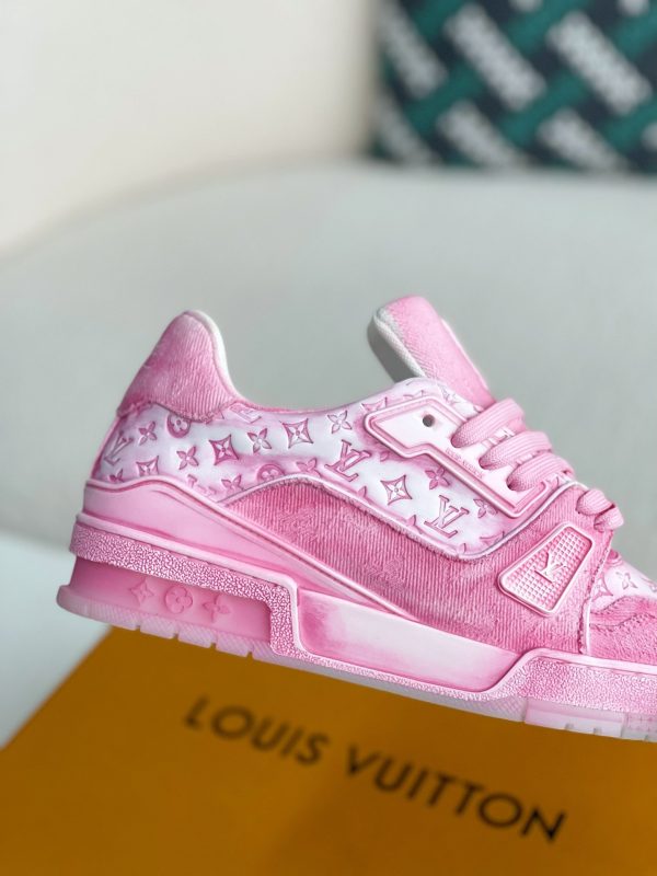 「#3317」 LOUIS VUITTON TRAINER SNEAKERS - Image 7