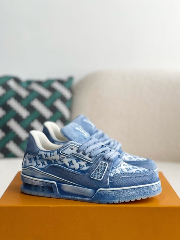 「#3318」 LOUIS VUITTON TRAINER SNEAKERS