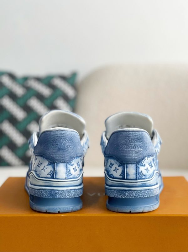 「#3318」 LOUIS VUITTON TRAINER SNEAKERS - Image 3