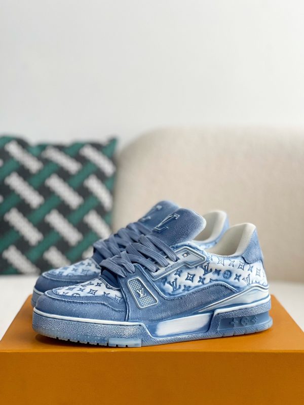 「#3318」 LOUIS VUITTON TRAINER SNEAKERS - Image 2