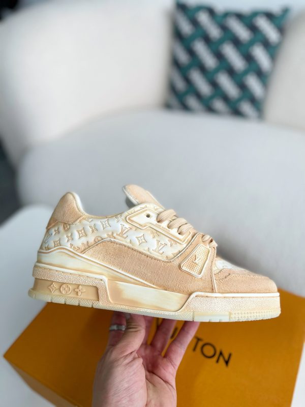 「#3319」 LOUIS VUITTON TRAINER SNEAKERS - Image 6
