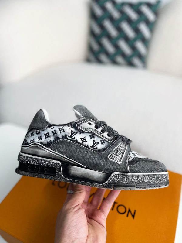 「#3320」 LOUIS VUITTON TRAINER SNEAKERS - Image 6