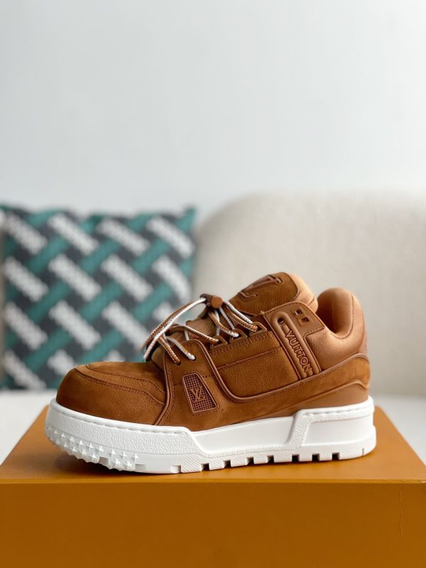 「#3339」 LOUIS VUITTON TRAINER SNEAKERS - Image 4