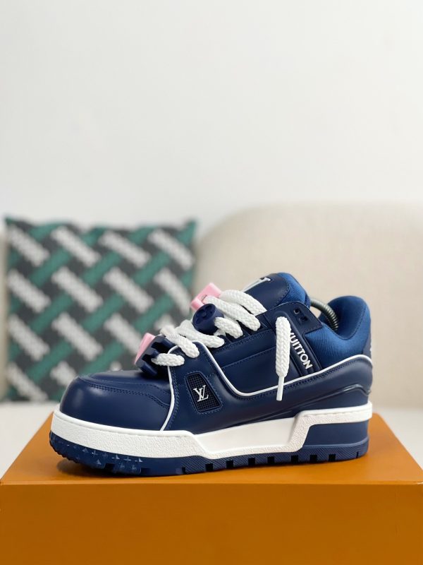 「#3341」LOUIS VUITTON  TRAINER 2023Show style Sneakers - Image 4