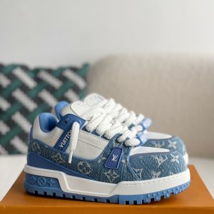 「#3358」LOUIS VUITTON  TRAINER 2023Show style Sneakers