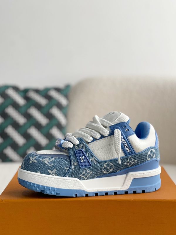 「#3358」LOUIS VUITTON  TRAINER 2023Show style Sneakers - Image 4