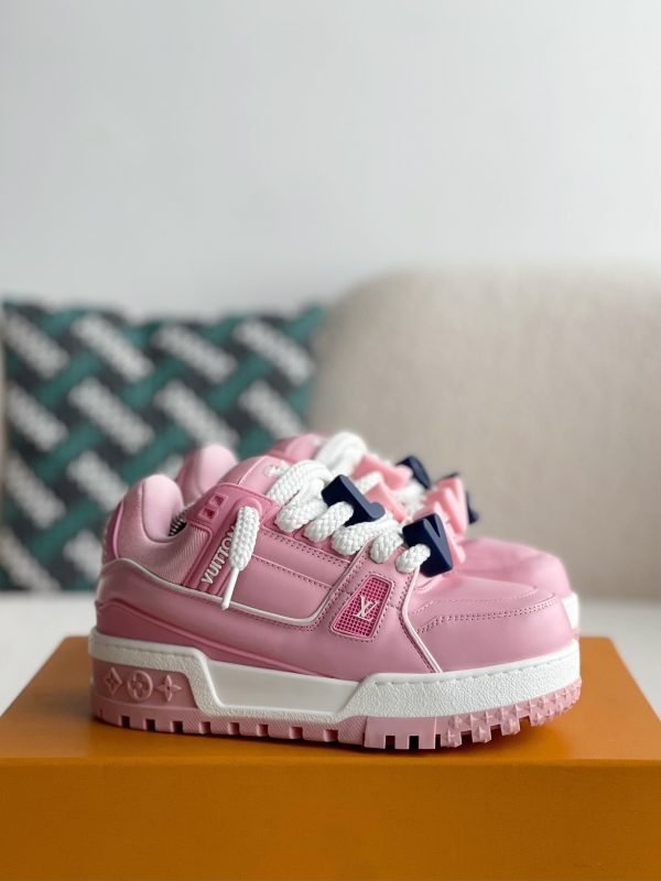 「#3370」LOUIS VUITTON  TRAINER 2023Show style Sneakers