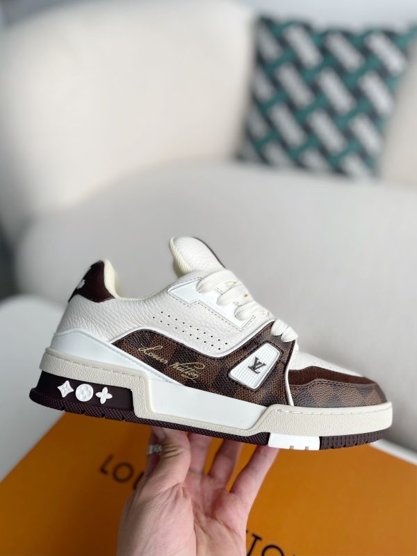 「#3385」 LOUIS VUITTON TRAINER SNEAKERS - Image 6
