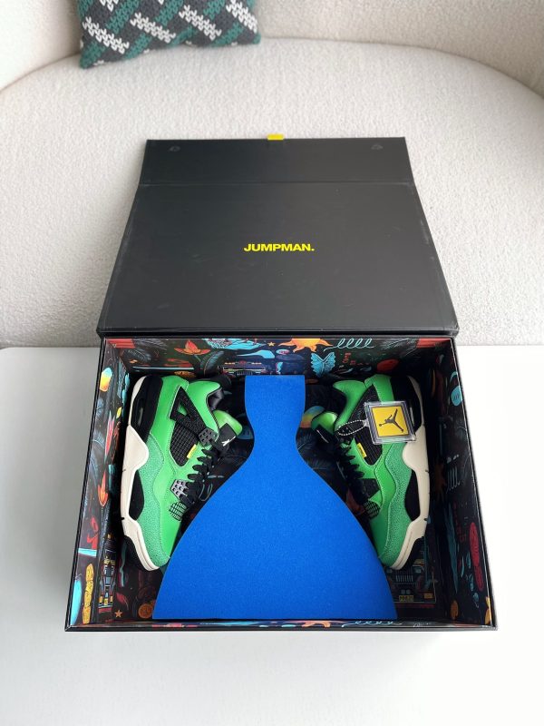 ¡¸#3434¡¹Jordan 4 Manila Sneakers - Image 3