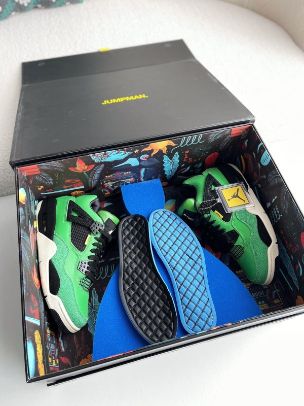 ¡¸#3434¡¹Jordan 4 Manila Sneakers - Image 4