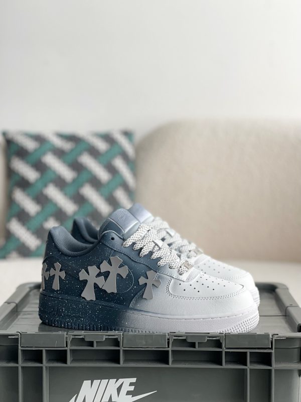 ¡¸#3437¡¹Chrome Hearts x Nike Air Force 1 sneakers