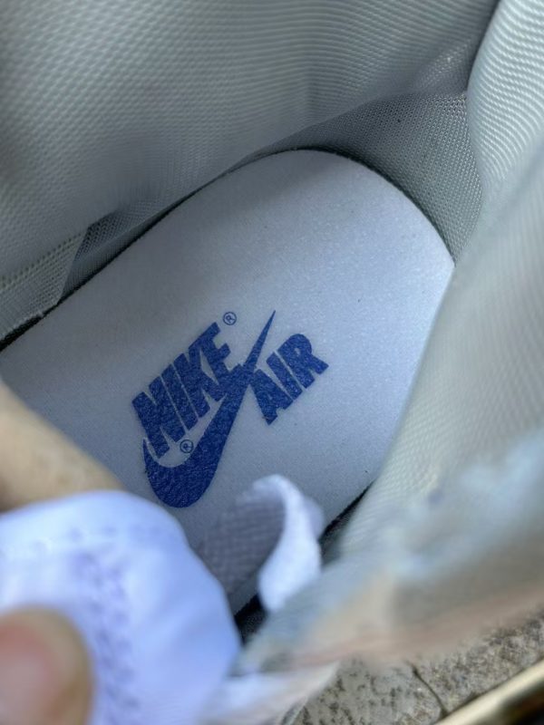 ¡¸#3477¡¹Air Jordan 1 Retro High Hyper Royal Smoke Grey - Image 8