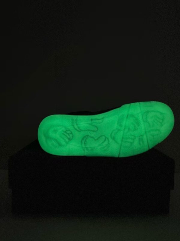 ¡¸#3479¡¹Jordan Air Jordan 4 retro kaws suede lightweight wear-resistant non-slip mid-top - Image 4