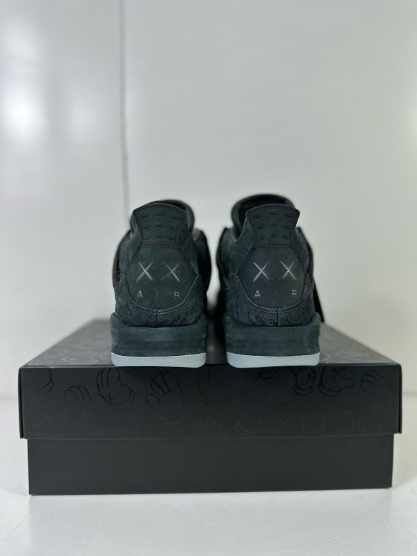 ¡¸#3479¡¹Jordan Air Jordan 4 retro kaws suede lightweight wear-resistant non-slip mid-top - Image 3