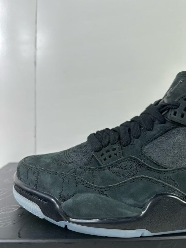 ¡¸#3479¡¹Jordan Air Jordan 4 retro kaws suede lightweight wear-resistant non-slip mid-top - Image 6