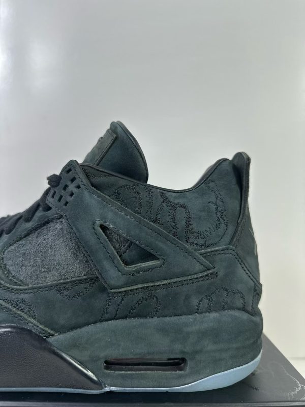 ¡¸#3479¡¹Jordan Air Jordan 4 retro kaws suede lightweight wear-resistant non-slip mid-top - Image 7