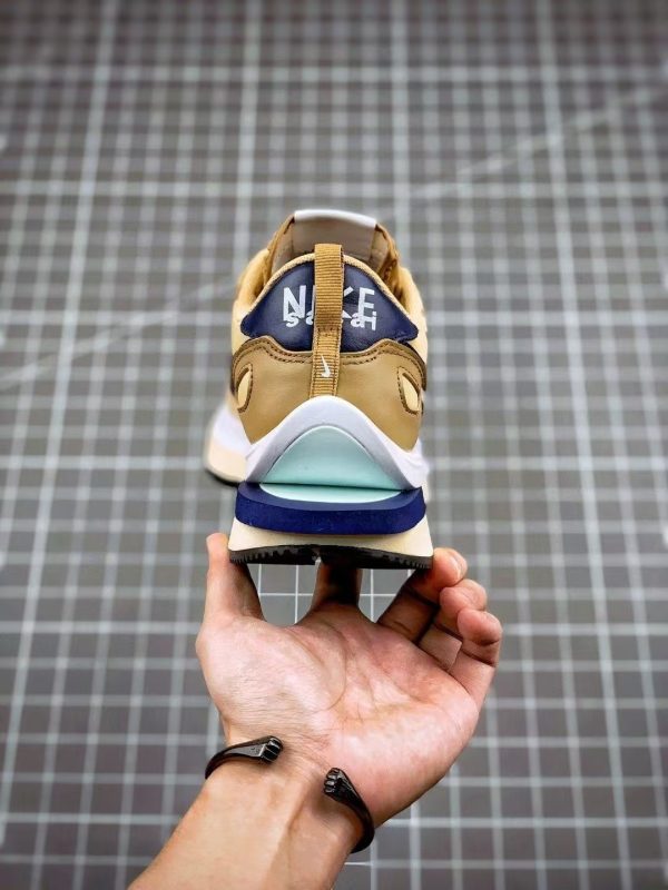 ¡¸#3504¡¹Sacai x Nike VaporWaffle sesame and blue void - Image 8