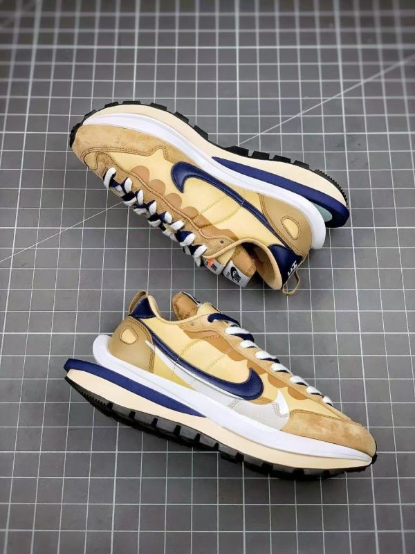¡¸#3504¡¹Sacai x Nike VaporWaffle sesame and blue void - Image 4