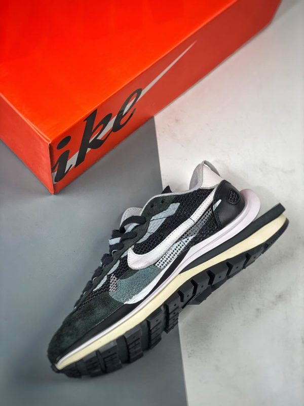 ¡¸#3505¡¹Sacai x Nike VaporWaffle black and white - Image 3