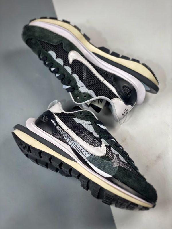¡¸#3505¡¹Sacai x Nike VaporWaffle black and white - Image 8