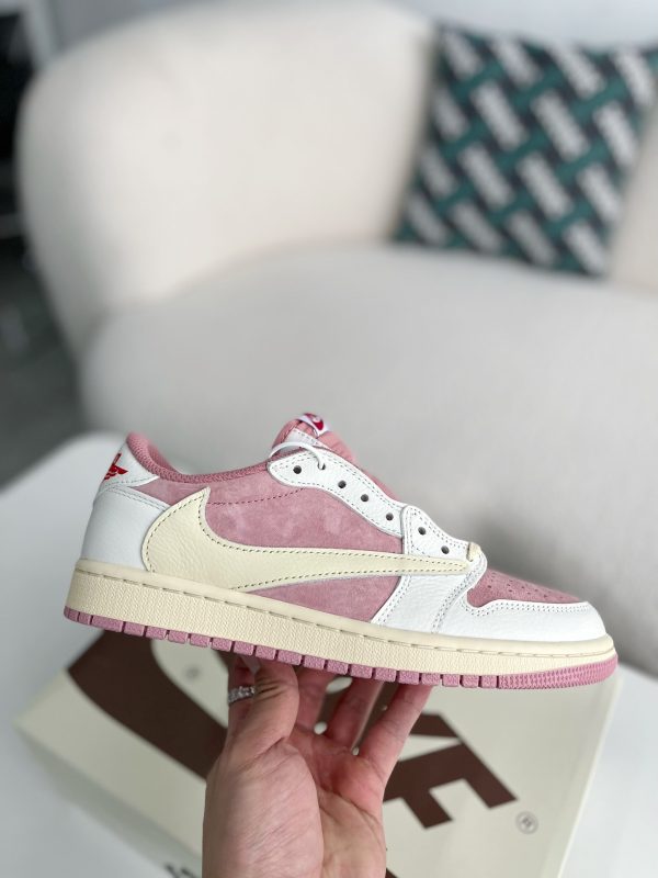 ¡¸#3510¡¹Travis Scott x Jordan Air Jordan 1 Low Golf 6.0 Sneakers - Image 6