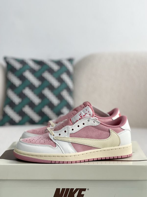 ¡¸#3510¡¹Travis Scott x Jordan Air Jordan 1 Low Golf 6.0 Sneakers - Image 2
