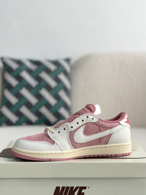 ¡¸#3510¡¹Travis Scott x Jordan Air Jordan 1 Low Golf 6.0 Sneakers - Image 4