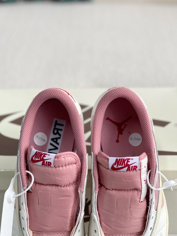 ¡¸#3510¡¹Travis Scott x Jordan Air Jordan 1 Low Golf 6.0 Sneakers - Image 9