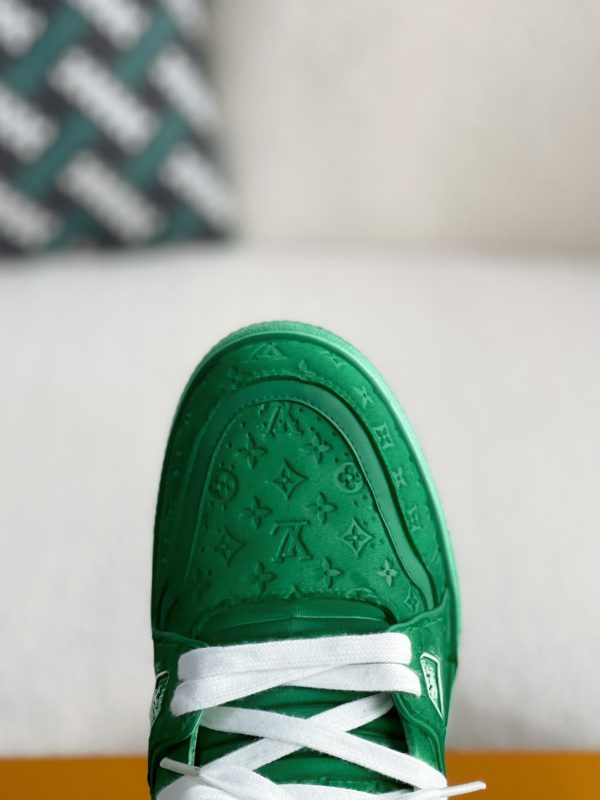 「#3564」 LOUIS VUITTON TRAINER SNEAKERS - Image 9