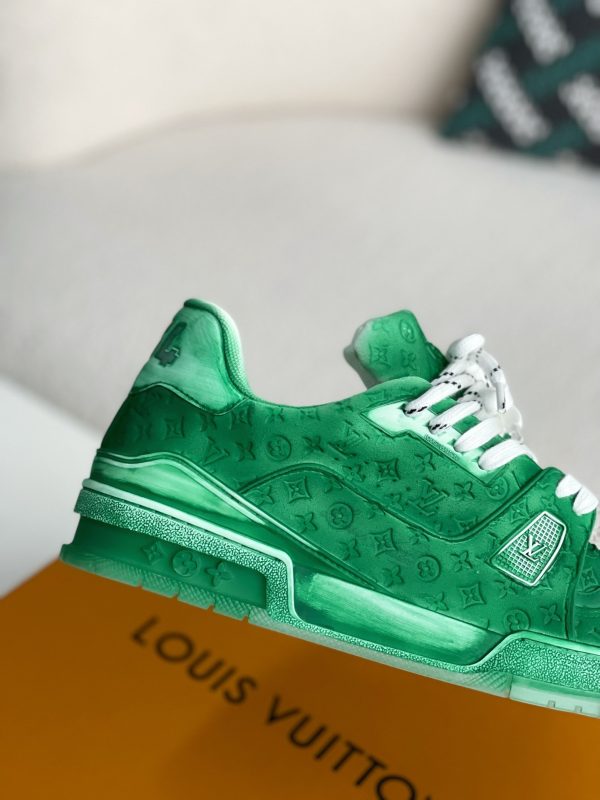 「#3564」 LOUIS VUITTON TRAINER SNEAKERS - Image 7