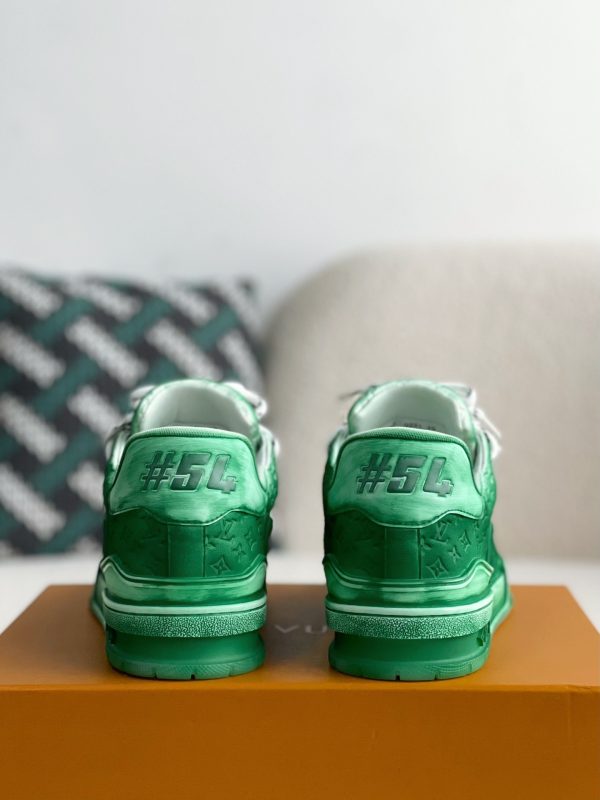 「#3564」 LOUIS VUITTON TRAINER SNEAKERS - Image 3
