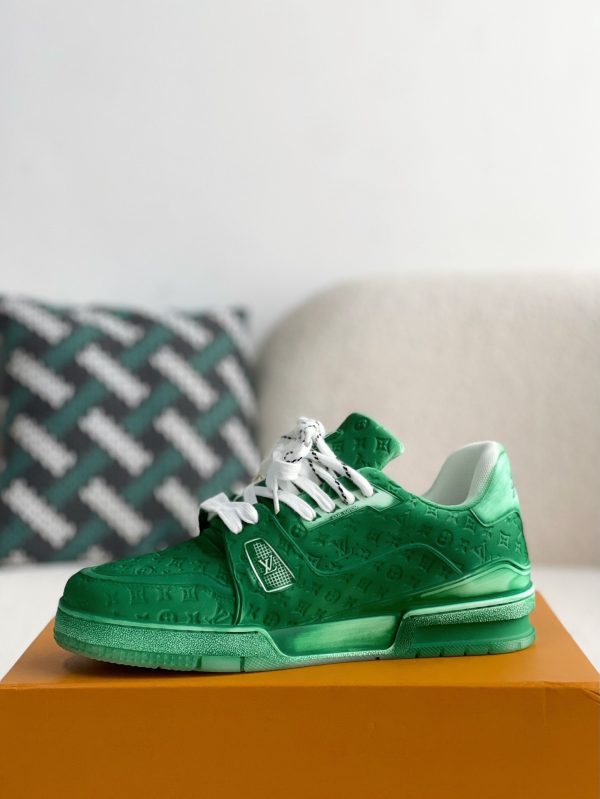 「#3564」 LOUIS VUITTON TRAINER SNEAKERS - Image 4