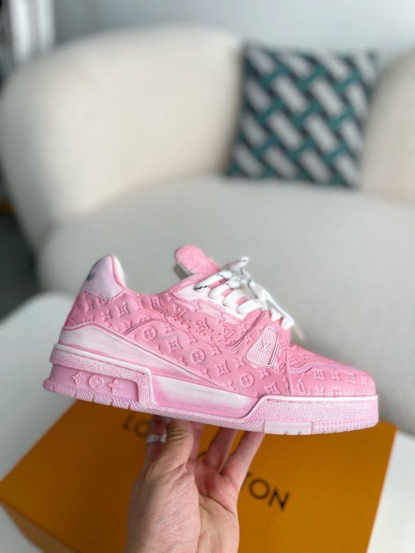 「#3565」 LOUIS VUITTON TRAINER SNEAKERS - Image 6