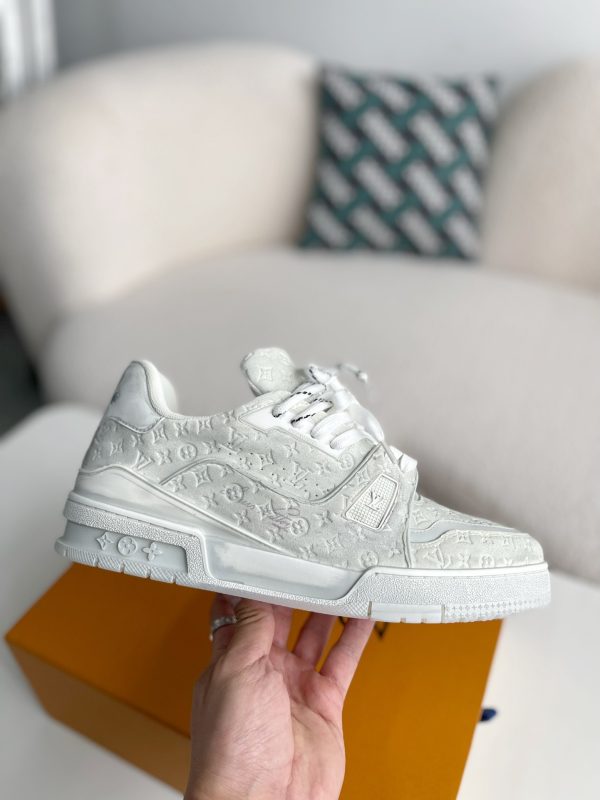 「#3566」 LOUIS VUITTON TRAINER SNEAKERS - Image 6