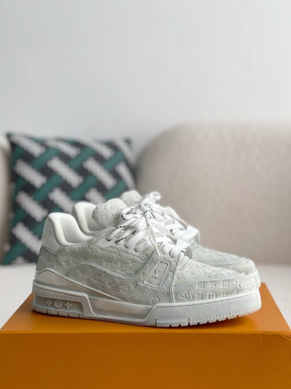 「#3566」 LOUIS VUITTON TRAINER SNEAKERS