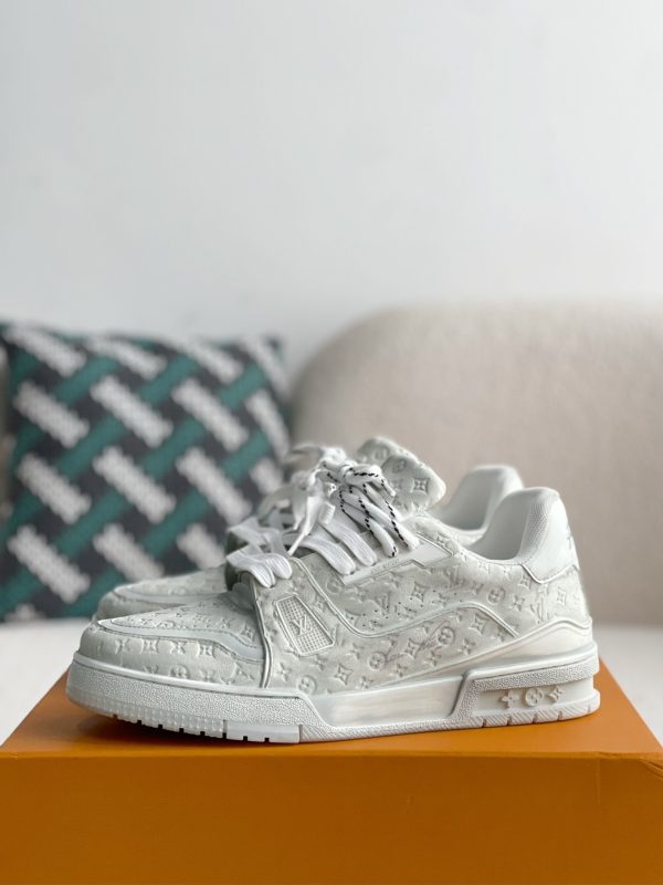 「#3566」 LOUIS VUITTON TRAINER SNEAKERS - Image 2