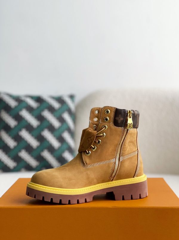 「#3574」louis vuitton & timberland Martin boots - Image 4