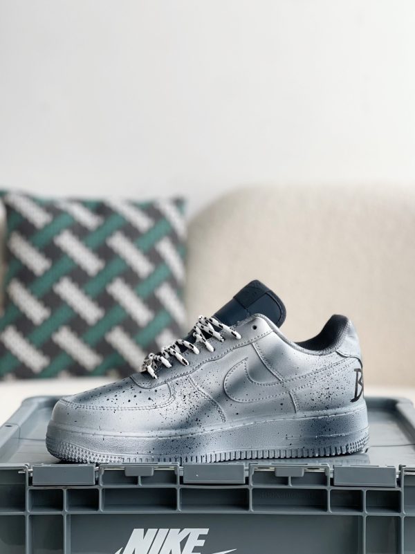 ¡¸#3436¡¹Chrome Hearts x Nike Air Force 1 sneakers - Image 4