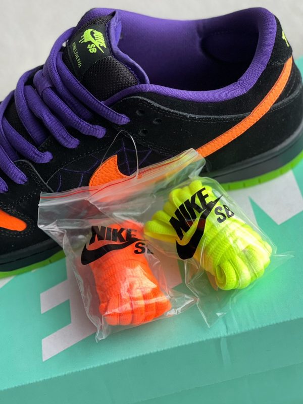 ¡¸#3554¡¹Nike Dunk SB "Night of Mischief" Halloween Suede - Image 10