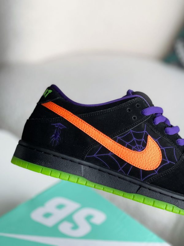 ¡¸#3554¡¹Nike Dunk SB "Night of Mischief" Halloween Suede - Image 7