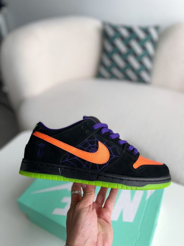 ¡¸#3554¡¹Nike Dunk SB "Night of Mischief" Halloween Suede - Image 6