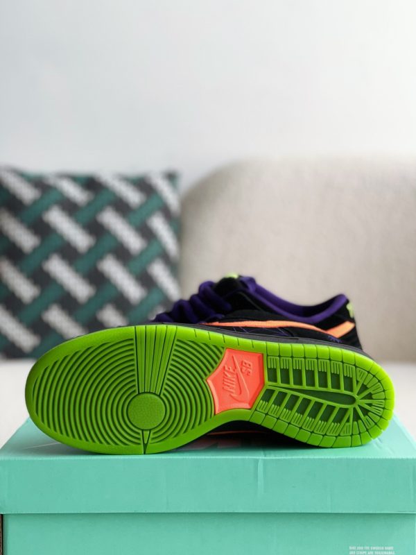 ¡¸#3554¡¹Nike Dunk SB "Night of Mischief" Halloween Suede - Image 5