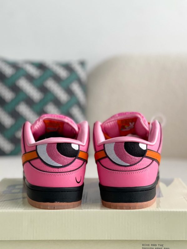 ¡¸#3606¡¹Nike Dunk x Powerpuff Girls SB Joint The Powerpuff Girls Casual sneakers - Image 3