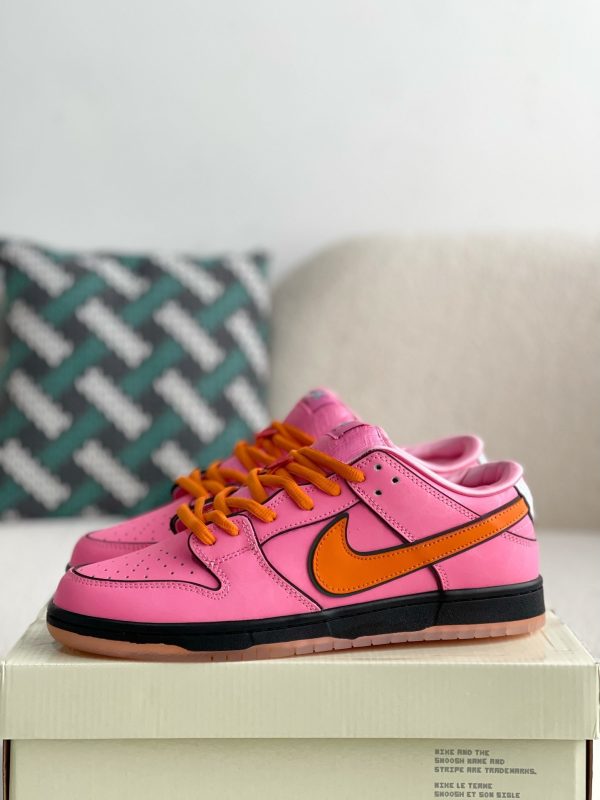 ¡¸#3606¡¹Nike Dunk x Powerpuff Girls SB Joint The Powerpuff Girls Casual sneakers - Image 2