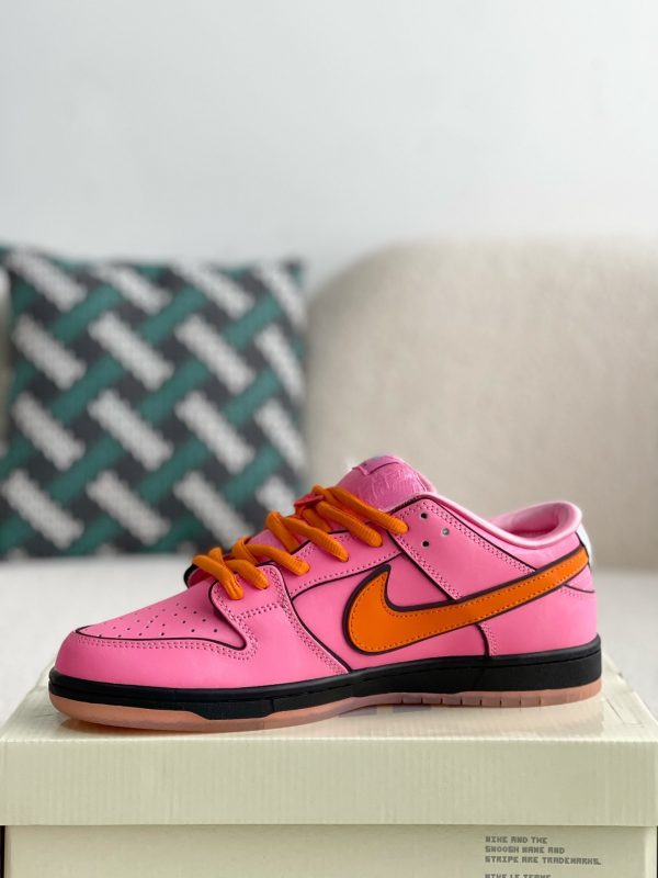¡¸#3606¡¹Nike Dunk x Powerpuff Girls SB Joint The Powerpuff Girls Casual sneakers - Image 4