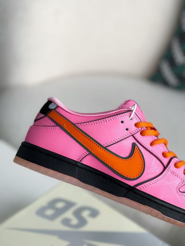 ¡¸#3606¡¹Nike Dunk x Powerpuff Girls SB Joint The Powerpuff Girls Casual sneakers - Image 7