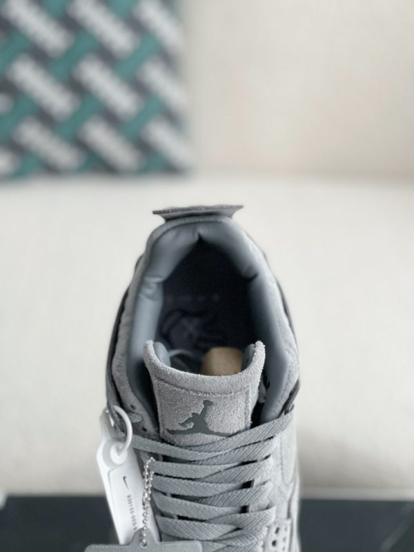 ¡¸#3632¡¹Jordan Air Jordan 4 retro kaws suede lightweight wear-resistant non-slip mid-top - Image 8